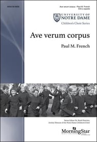 Ave Verum Corpus SSA choral sheet music cover Thumbnail